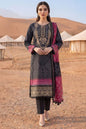 Motifz Printed Lawn 3-Piece Unstitched Suit
