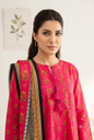 Nishat – Fuchsia Floral Printed 3-Piece Suit